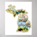 Suche nach great lakes poster Lake michigan