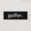 Suche nach golf spielen visitenkarten Golfspieler