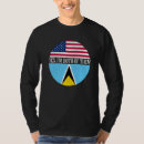 Suche nach st lucia flagge tshirts Flaggen