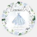Suche nach blaues kleid aufkleber Aquarell