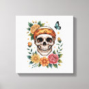 Suche nach totenkopf leinwandbilder Vintage