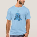 Suche nach blauer roboter tshirts Cartoon