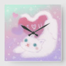 Suche nach katze wanduhren Kawaii