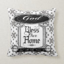 Suche nach segnen sie unser zuhause kissen Weiß