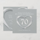 Suche nach 70 hochzeitstag einladungen Platin