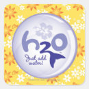 Suche nach h2o aufkleber H2o einfach wasser hinzufügen
