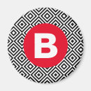 Suche nach geometrisches muster magnete Monogramm