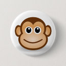 Suche nach niedlicher affe buttons Cartoon