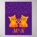 Suche nach orange monogramm poster Für kinder