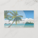 Suche nach insel visitenkarten Strand