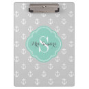 Suche nach anker klemmbrett Personalisiert