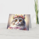 Suche nach katze geburtstag karten Süß