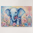 Suche nach rosa elefant puzzle Niedlich