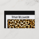 Suche nach goldleopard visitenkarten Elegant