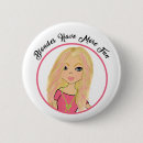 Suche nach spaß buttons Cartoon