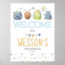 Suche nach monster party poster Geburtstag