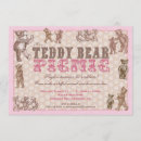 Suche nach teddy bear picnic einladungen Tragen