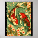 Suche nach japanische fische poster Kirsche