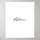 Suche nach relax poster Schwarz
