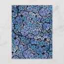 Suche nach blaue blüten postkarten Abstrakt