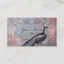 Suche nach pfau visitenkarten Blau