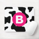 Suche nach schwarze kuh mousepads Schwarz und weiß