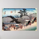 Suche nach hiroshige poster Holzschnitt
