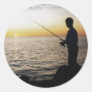 Suche nach sonnenuntergang aufkleber Fischerei