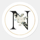 Suche nach monogramm n aufkleber Blumenmonogramm