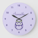Suche nach cartoon owl wanduhren Niedlich