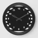 Suche nach große schwarze zahlen wanduhren Weiß