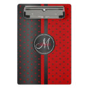 Suche nach rote punkte klemmbrett Monogramm