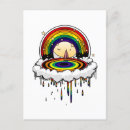 Suche nach niedliche wolke und regenbogen postkarten Modern