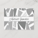 Suche nach abstraktes geometrisches visitenkarten Zeitgenössisch