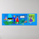 Suche nach atomic poster Mid century modern