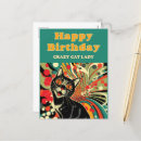 Suche nach bunte katze postkarten Für sie