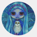 Suche nach eulen augen aufkleber Blau