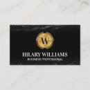 Suche nach monogramm m visitenkarten Gold