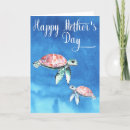 Suche nach schildkröte karten Aquarell