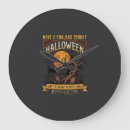 Suche nach halloween katzen wanduhren Gruselige designs