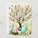 Suche nach blühender baum karten Aquarell