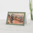 Suche nach vintage katzen karten Weihnachtskarte