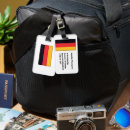Suche nach deutschland flagge gepäckanhänger Reise