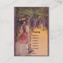 Suche nach dame visitenkarten Blume