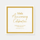 Suche nach 50 hochzeitstag papierservietten Elegant
