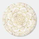 Suche nach elegantes blumenmuster magnete Weiß