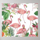 Suche nach flamingo muster poster Blume