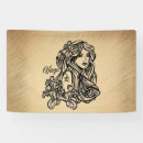 Suche nach damen banner Vintage