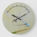 Suche nach libellen wanduhren Liebe