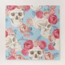 Suche nach totenkopf puzzle Nahtlos